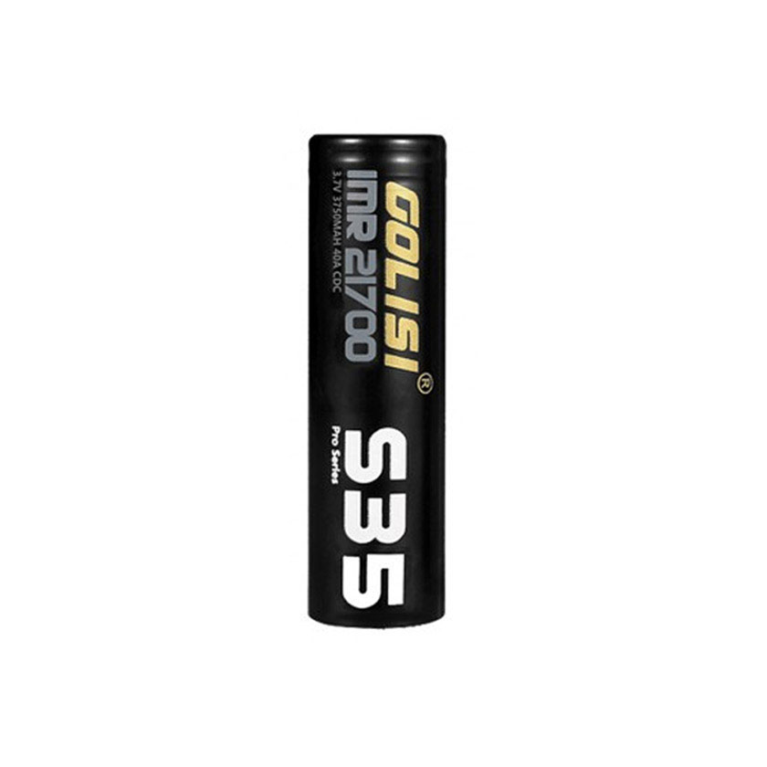 2pcs Golisi S35 INR 21700 3750mAh 40A Flat Top Li-ion Rechargeable Battery